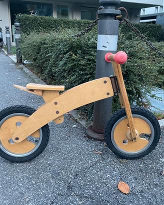 bicicletta senza pedali, 20 euro