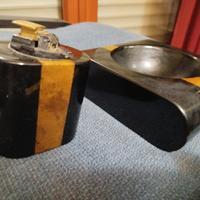 Posacenere e accendini da tavolo vintage,