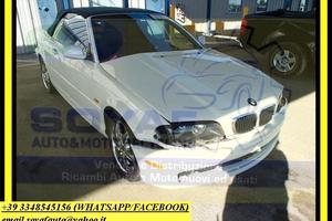 Ricambi Bmw serie 3 e46 cabrio 3p fino al 2002