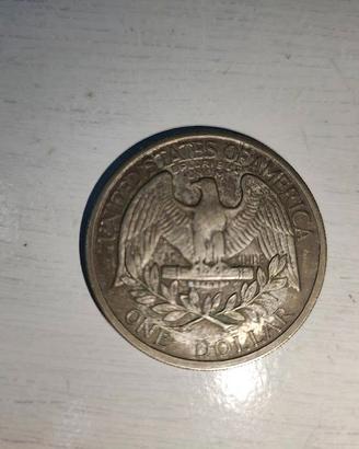 STATI UNITI 1 DOLLARO 1865 LIBERTY STUPENDO FALSO