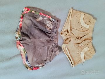pantaloncini bambina 