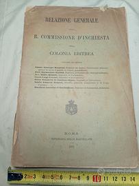 1891-relaz. generale commissione inchiesta eritrea