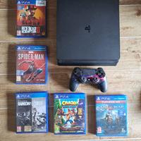 Playstation 4 completo con 5 giocchi
