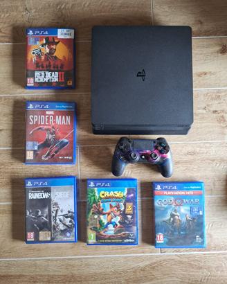 Playstation 4 completo con 5 giocchi