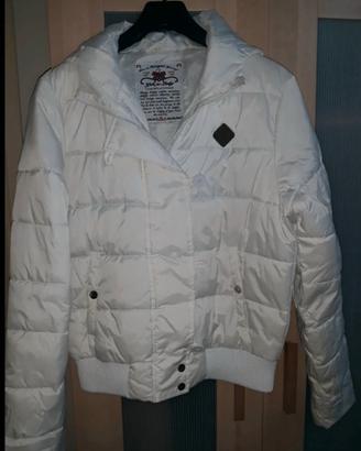 giubbotto bianco donna 