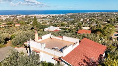 Villetta unifamiliare panoramica con vista mare