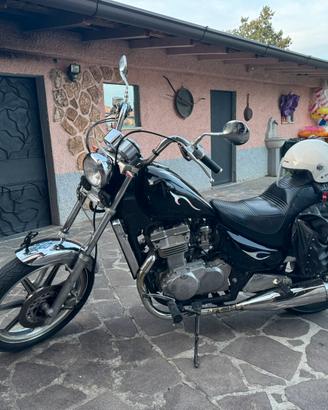 Wasaki EN 500 Vulcan Custom - 44.824 km - Borse +