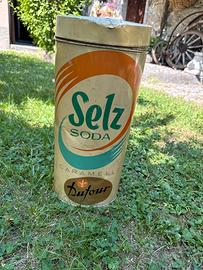 Scatola latta Selz Soda