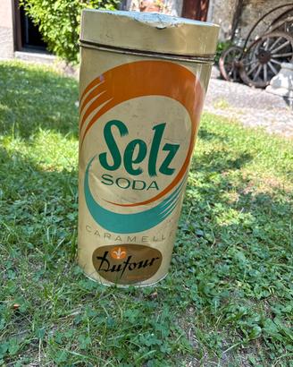 Scatola latta Selz Soda