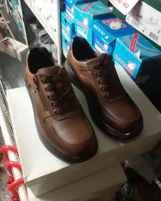 Scarpe artigianali uomo, Eureka confort, numero 42
