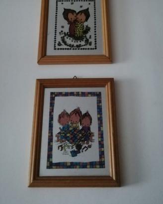 Due quadretti a specchio -idee per regali-