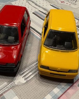 Lotto Fiat Cinquecento 1/24 Burago