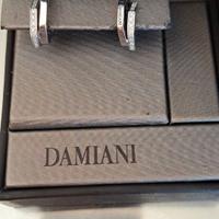 DAMIANI orecchini oro bianco 750  e diamanti