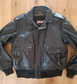 giubbotto pelle schott vintage 