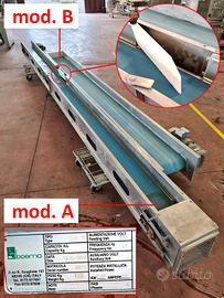 Nastro lungo per alimenti usato