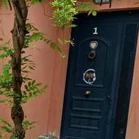 Portone in pvc colore verde scuro