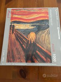 Puzzle 1000 pezzi “L’urlo di Munch”