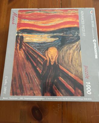 Puzzle 1000 pezzi “L’urlo di Munch”
