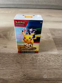 Pokemon 30 anniversario Bundle 6 buste