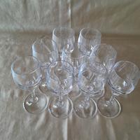 Set bicchieri in cristallo