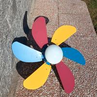 Lampadario ventilatore 