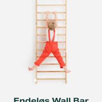 Scrivania a muro sbarre wall bar bambini