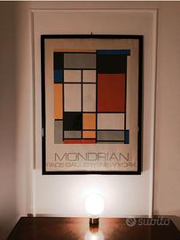 Poster Mondrian originale Pace Gallery anni '70