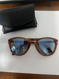 Persol Steve Mc Queen lente celeste