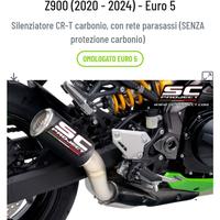 SCARICO SC PROJECT Z900