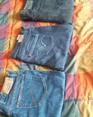 Jeans Levi's 512 Tommy Hilfiger Carrera tg. W36 52