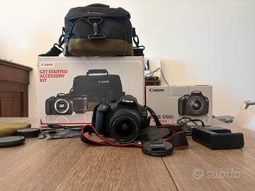 Canon 1200D più accessori