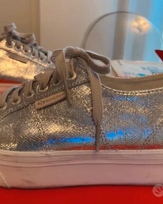 Scarpe sneakers SUPERGA glitter
