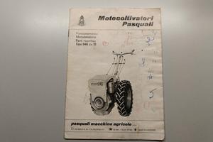 Libretto ricambi Pasquali 946