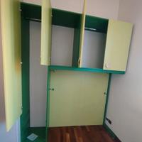 Armadio ponte verde – cameretta completa, funziona