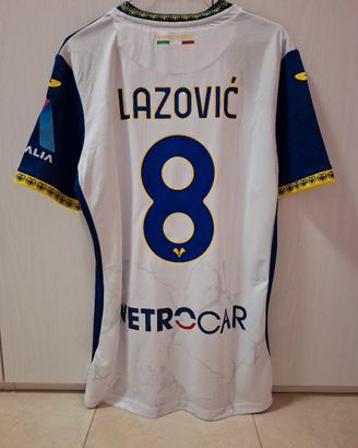 Maglia da Calcio Hellas Verona Lazovic #8 Nuova