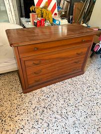 Cassettiera con specchio