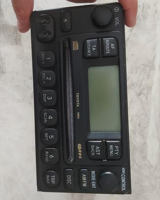 autoradio originale toyota 