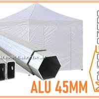 3X3 Gazebo ALU 45 impermeabile 4pareti mercatini