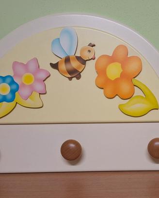 Attaccapanni a muro Azur