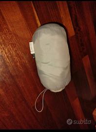 Coprigambe Invernale Grigio Trapuntato + Cappuccio