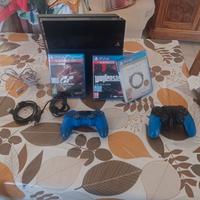 PlayStation 4 PS4 500gb  perfetta con 3 giochi