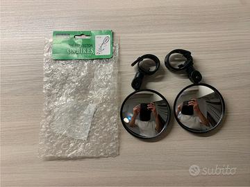 Specchietti moto universali bar-end sotto manubrio