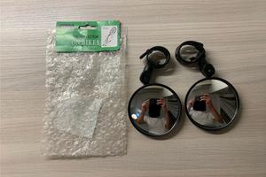 Specchietti moto universali bar-end sotto manubrio