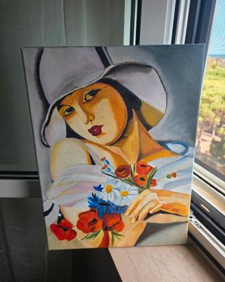 Quadro ad olio su tela
