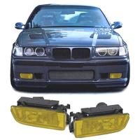 FARI ANABBAGLIANTI BMW E36 90-99 VETRO GIALLO
