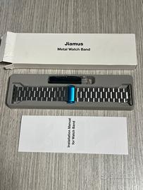 Cinturino aplle watch jiamus metal band