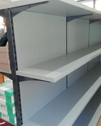 scaffale legno metallo