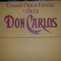 Vinili Don Carlos e Don Pasquale 5 vinili