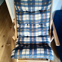 Poltrona Reclinabile con cuscino 