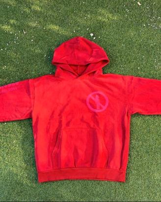 Felpa Travis Scott Days Before Rodeo Rossa